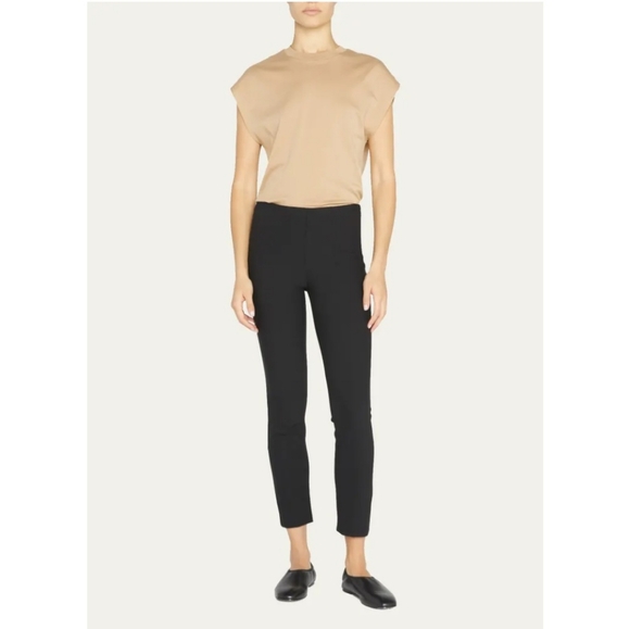 Vince Pants - Vince Stitch-Front Seam Leggings Color Black Size L/G